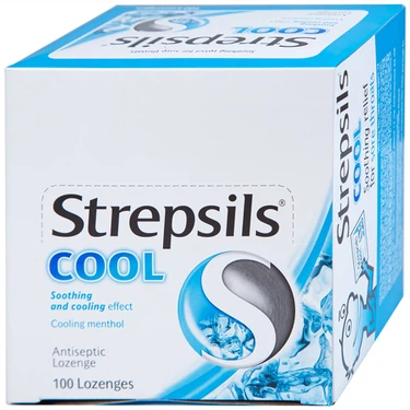 Viên ngậm Strepsils Cool giảm đau họng